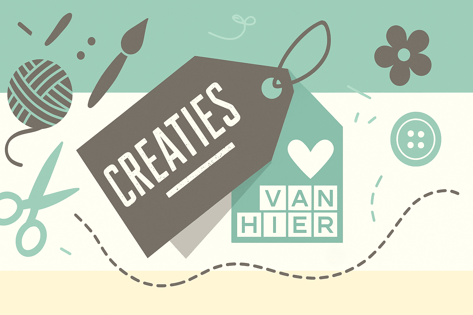 Cover case voor Creaties van hier